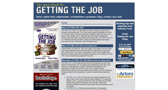 Desktop Screenshot of gettingthejob.com